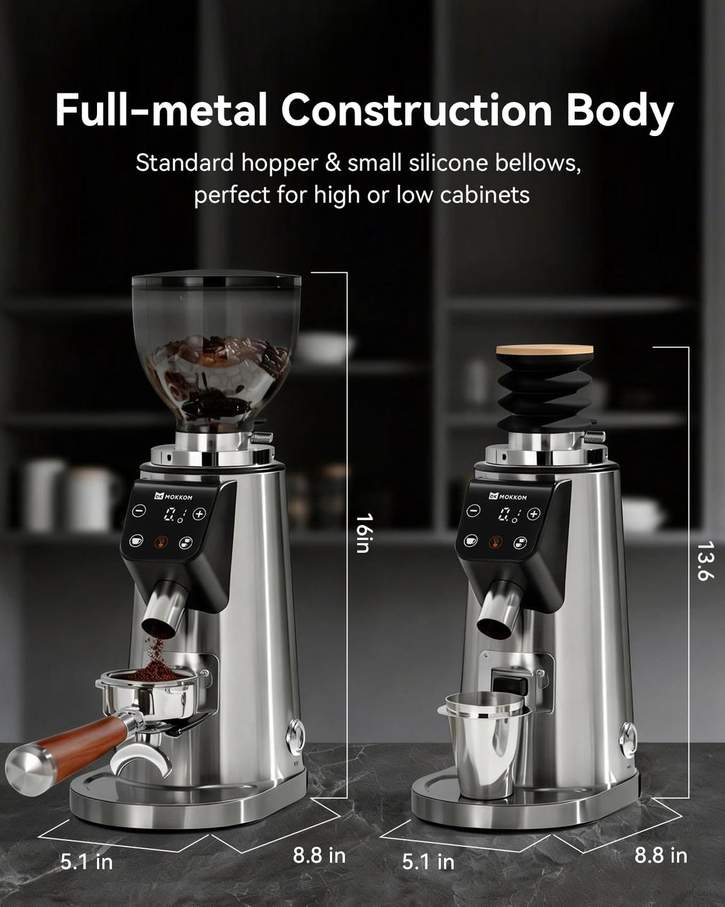 64mm Flat Burr Coffee Grinder I52058