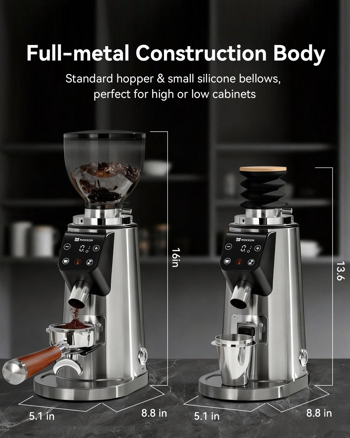 64mm Flat Burr Coffee Grinder I52058