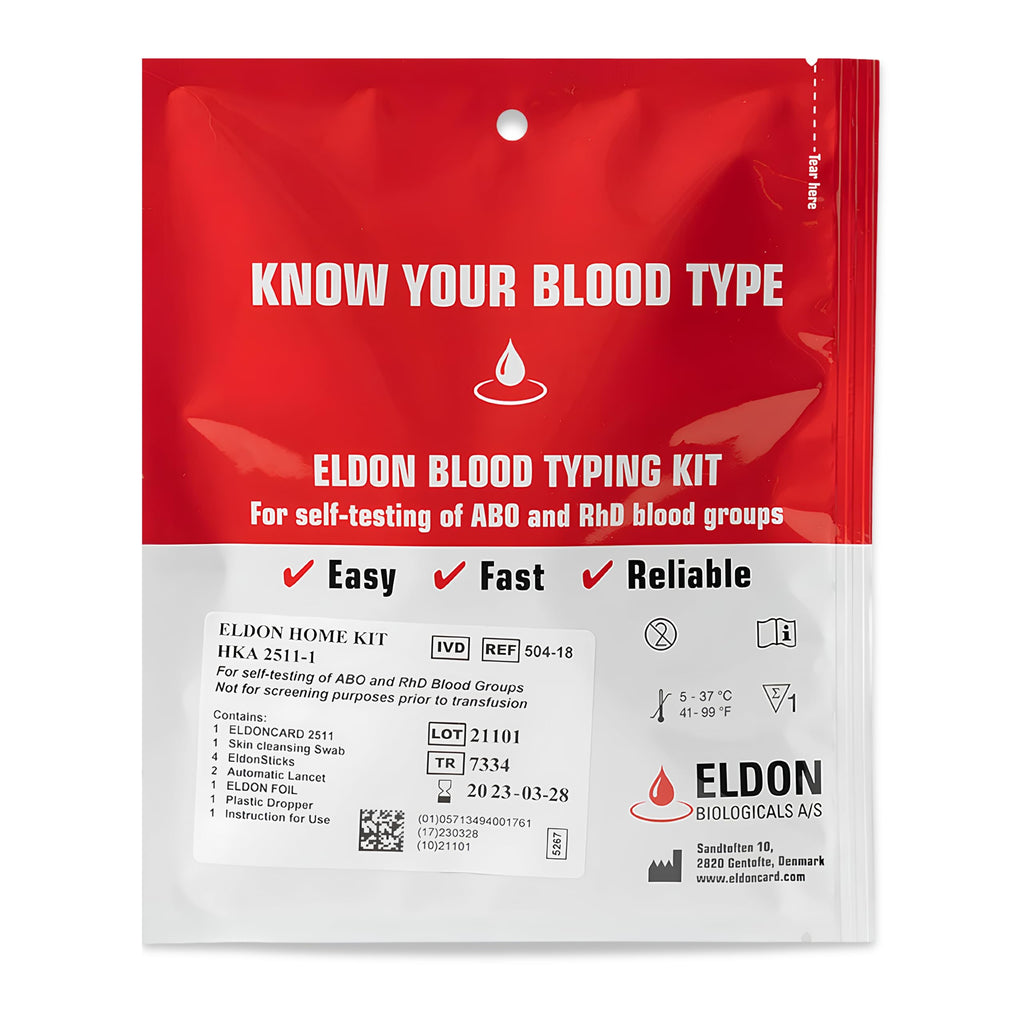 Home Blood Typing Kit 7 Kits T334384