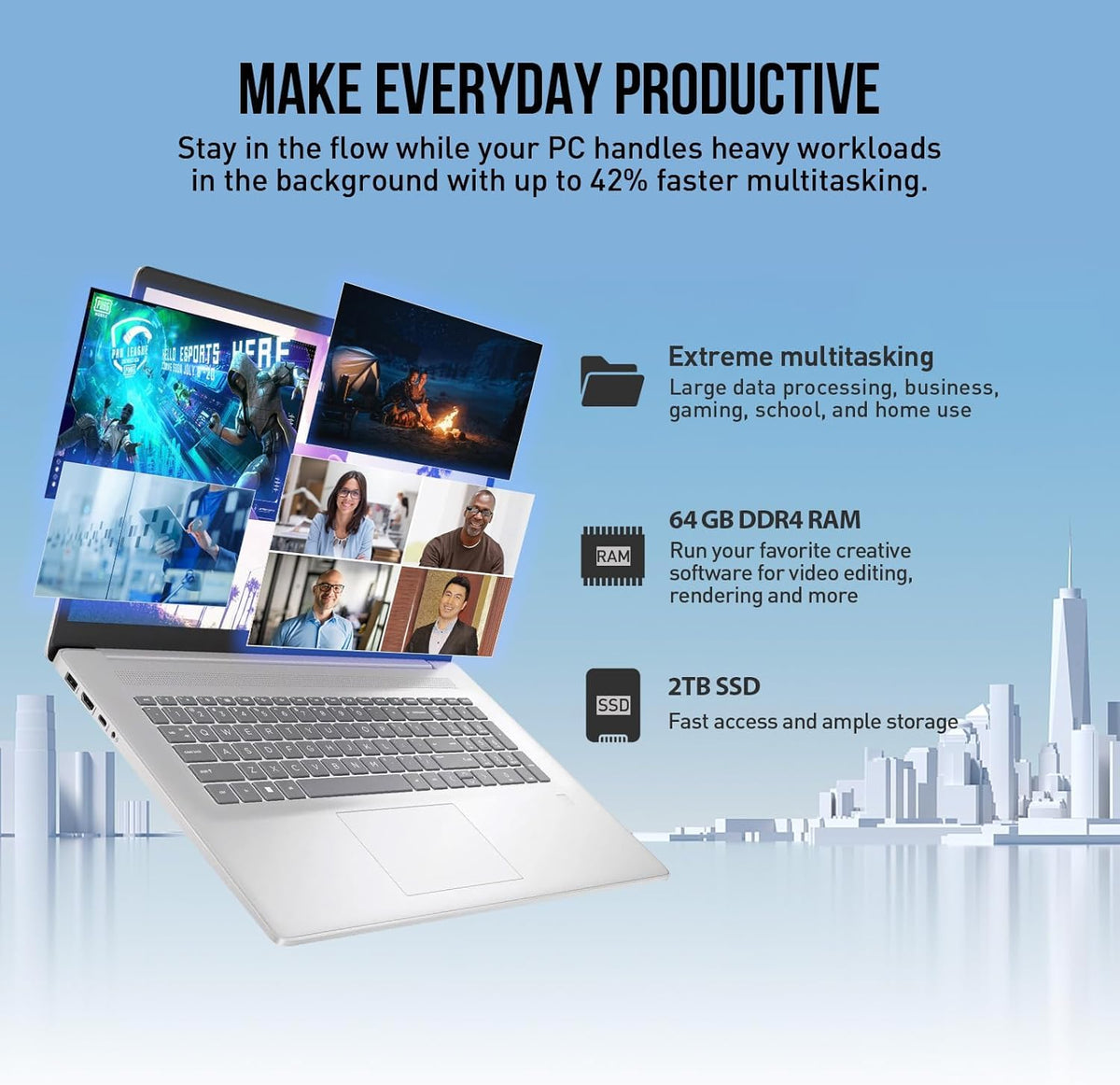 17.3 Inch Touchscreen Intel Core i7 Laptop Q2957