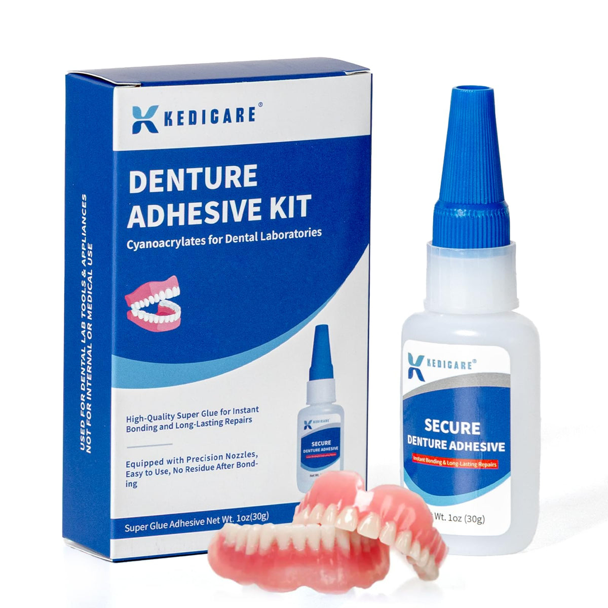 Denture Repair Glue Kit 1oz K7301