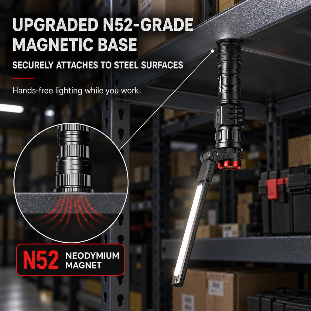 1000 LM Rechargeable Magnetic Work Light B66617