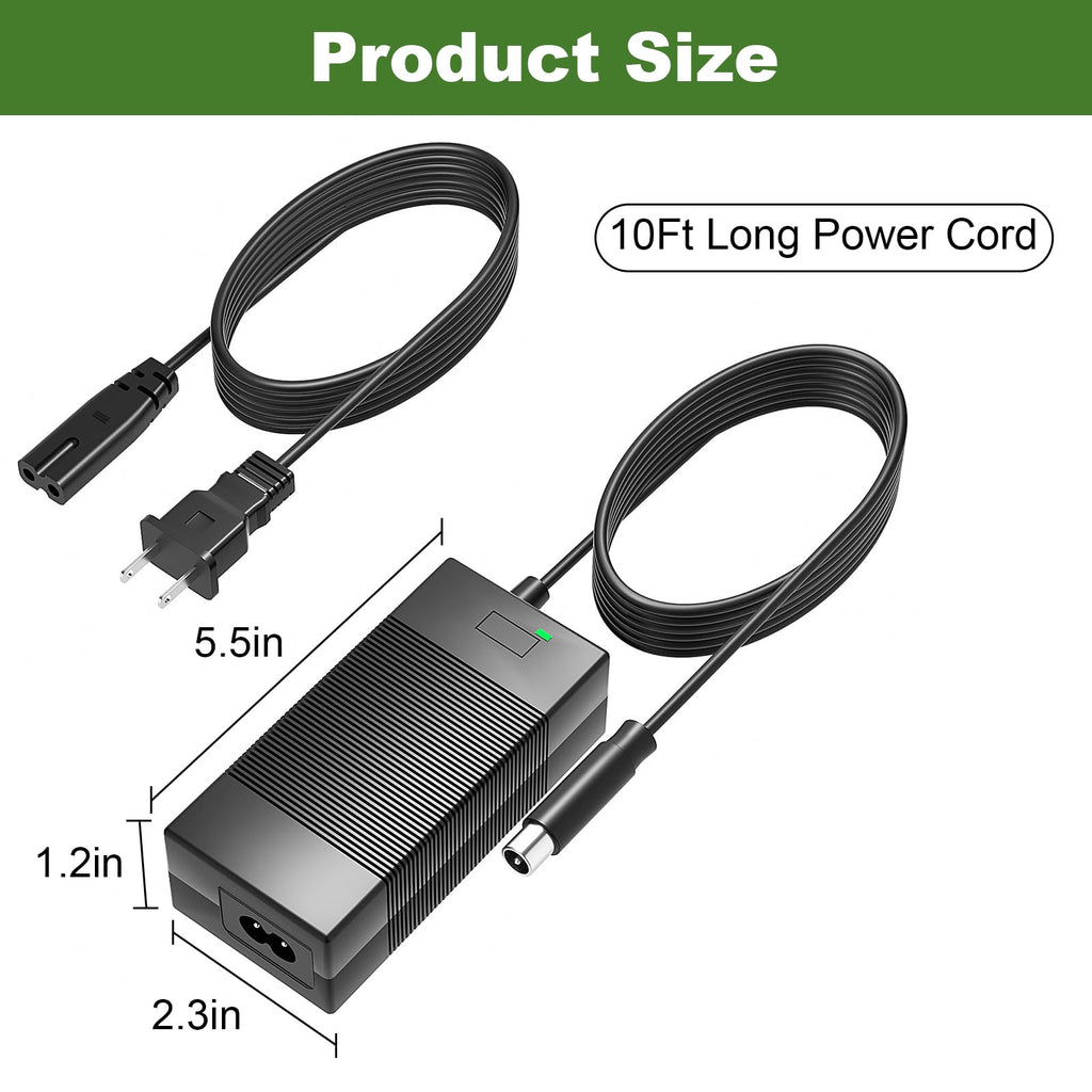42V 2A Battery Charger Power Adapter Cord T898274