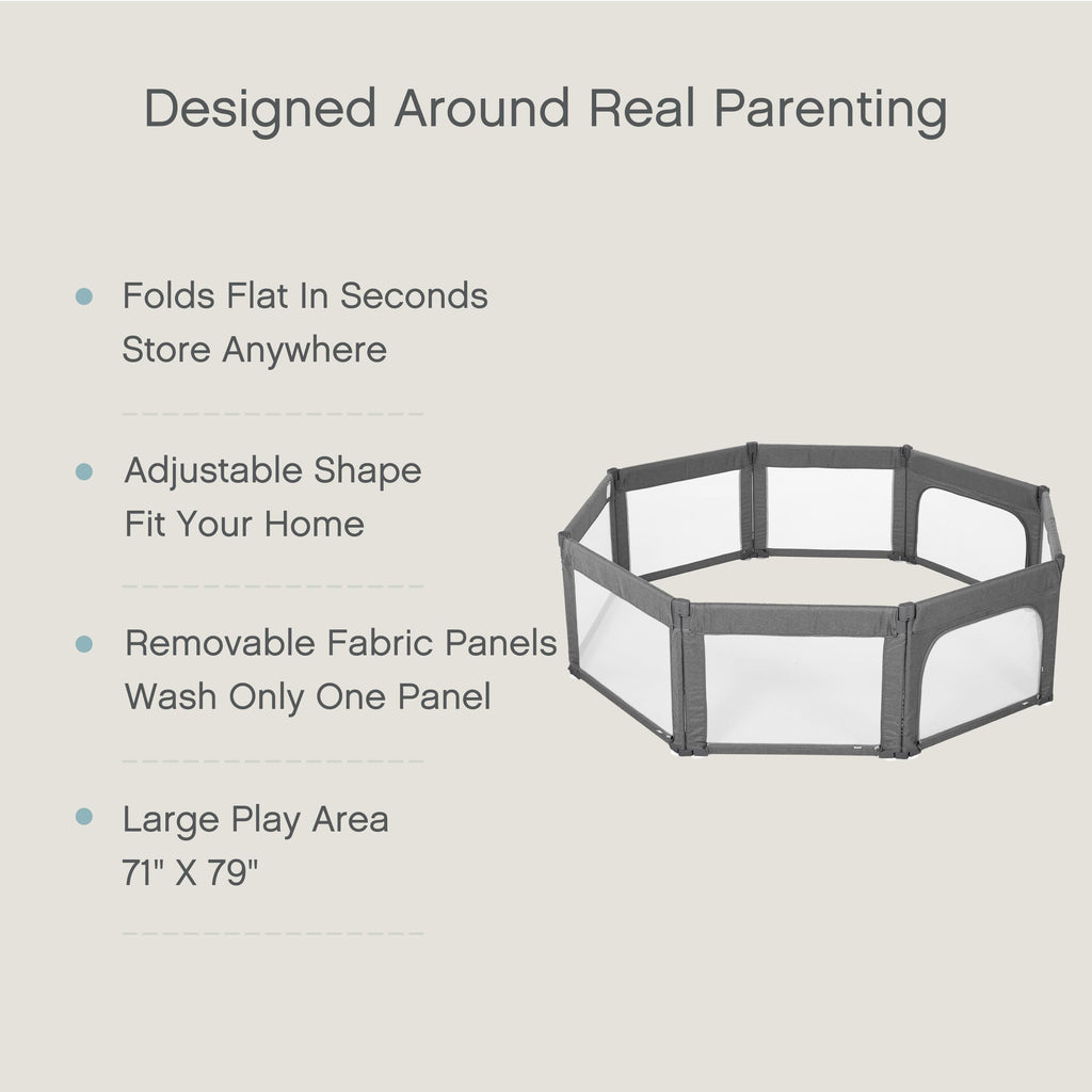 8-Panel Foldable Baby Playpen O415