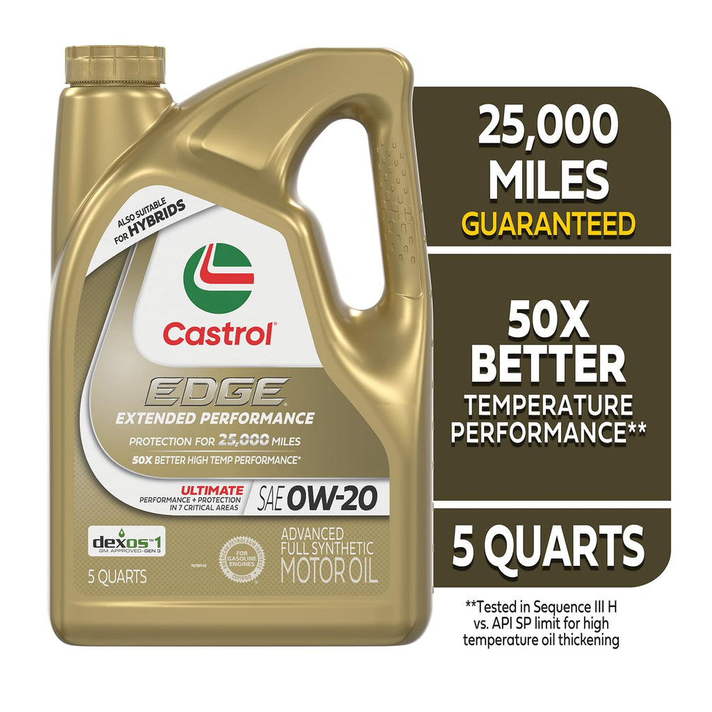 0W-20 Full Synthetic Motor Oil 5 Qt O5006
