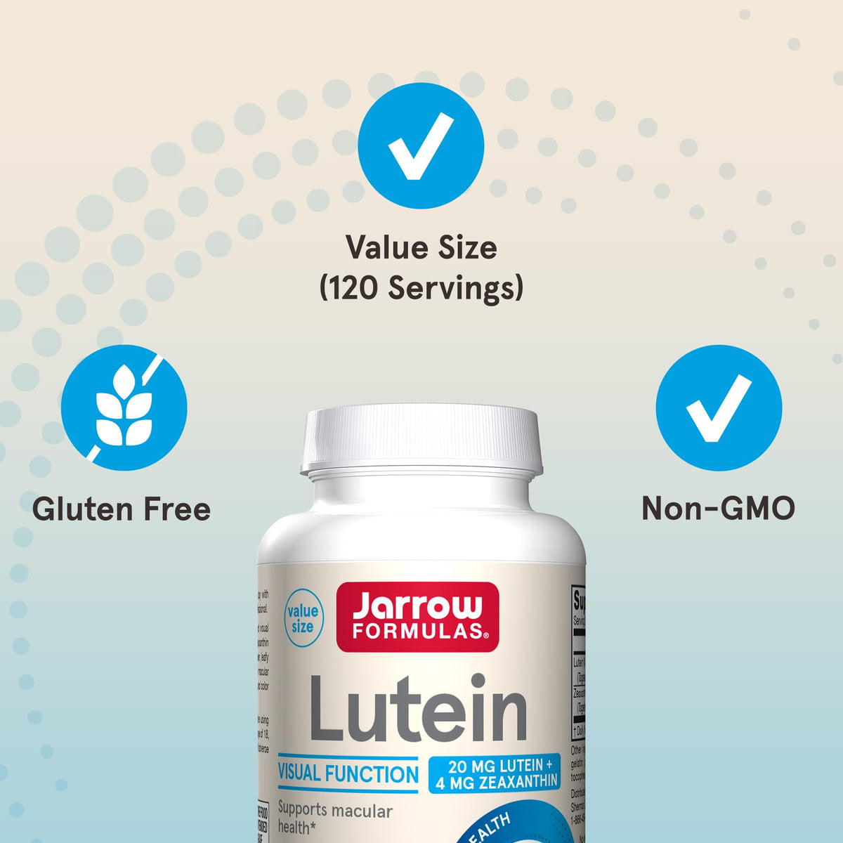 Lutein 20 mg with Zeaxanthin 120 Softgels H932