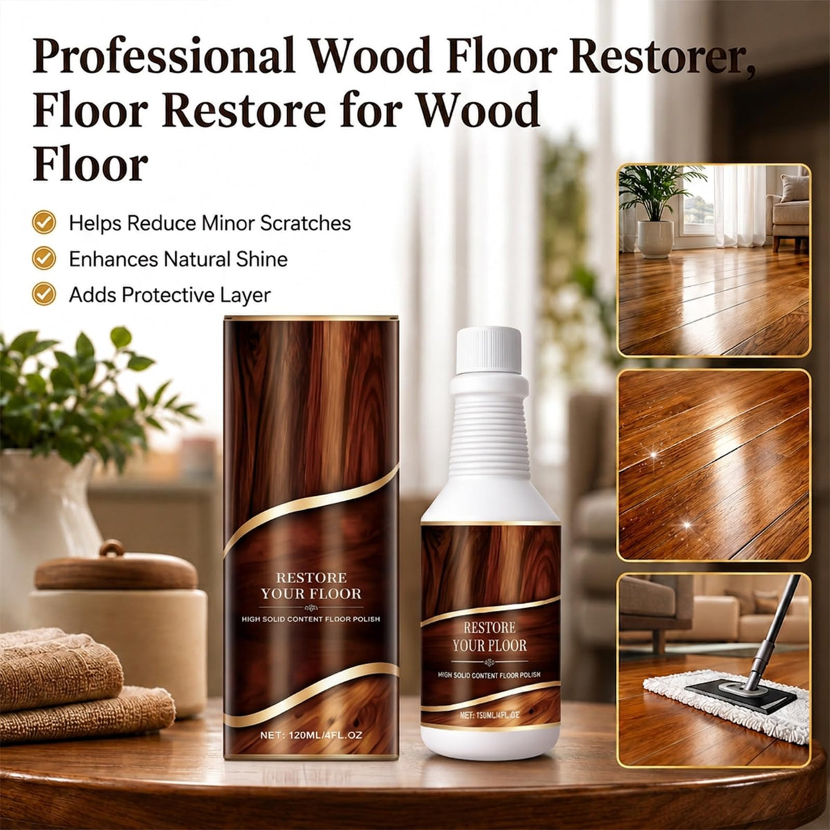 Wood Floor Polish 150ML P63443