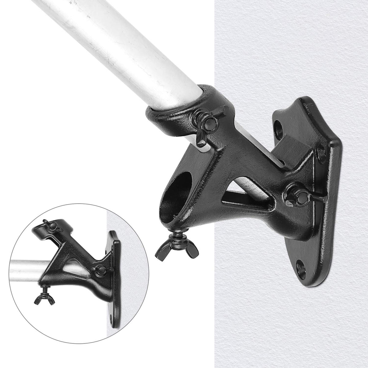 Stainless Steel Heavy Duty Flag Pole Holder A77201