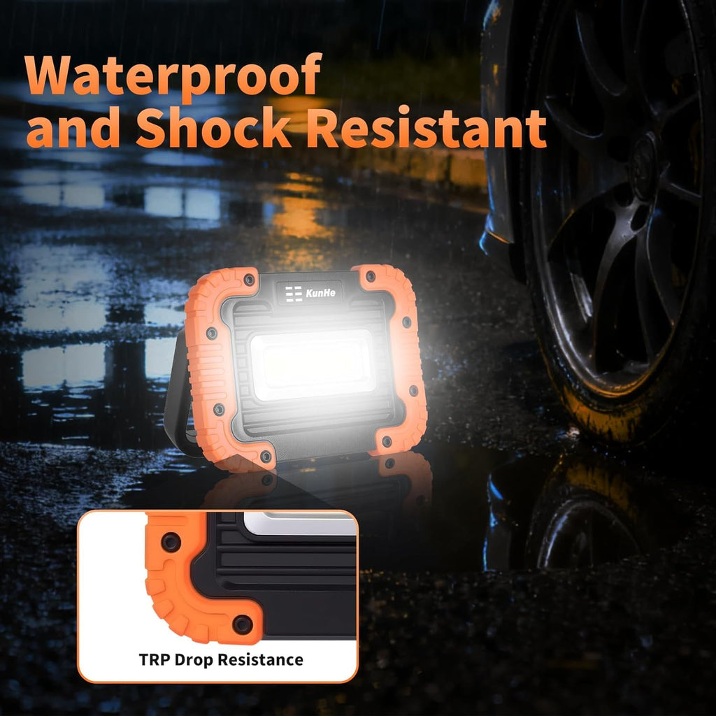 8 Pack Rechargeable LED Work Light 500LM Magnetic Base R20891
