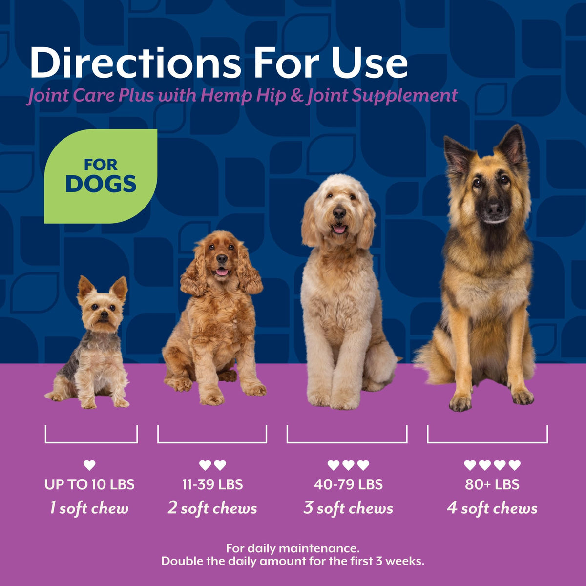 Hip & Joint Supplement for Dogs 120ct J701