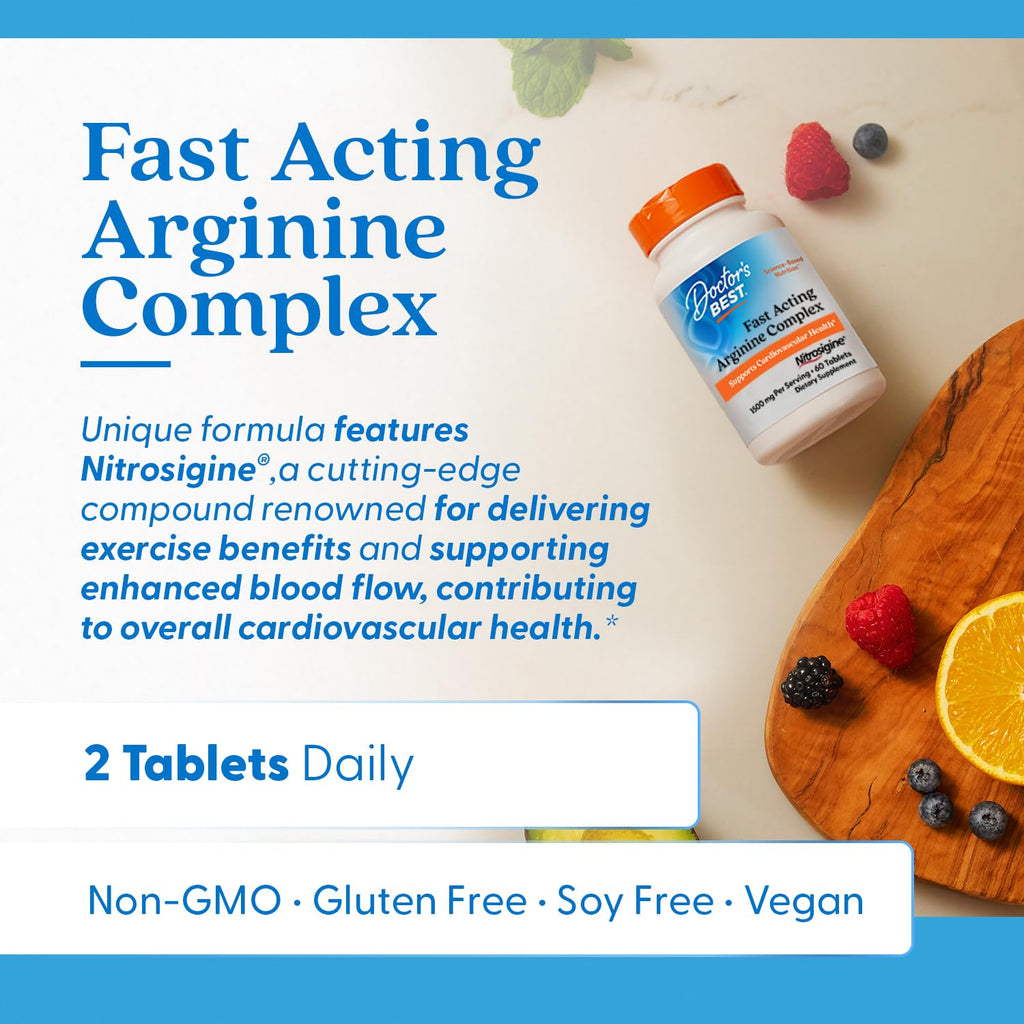 Arginine Complex 1500 mg 60 Tablets R97254