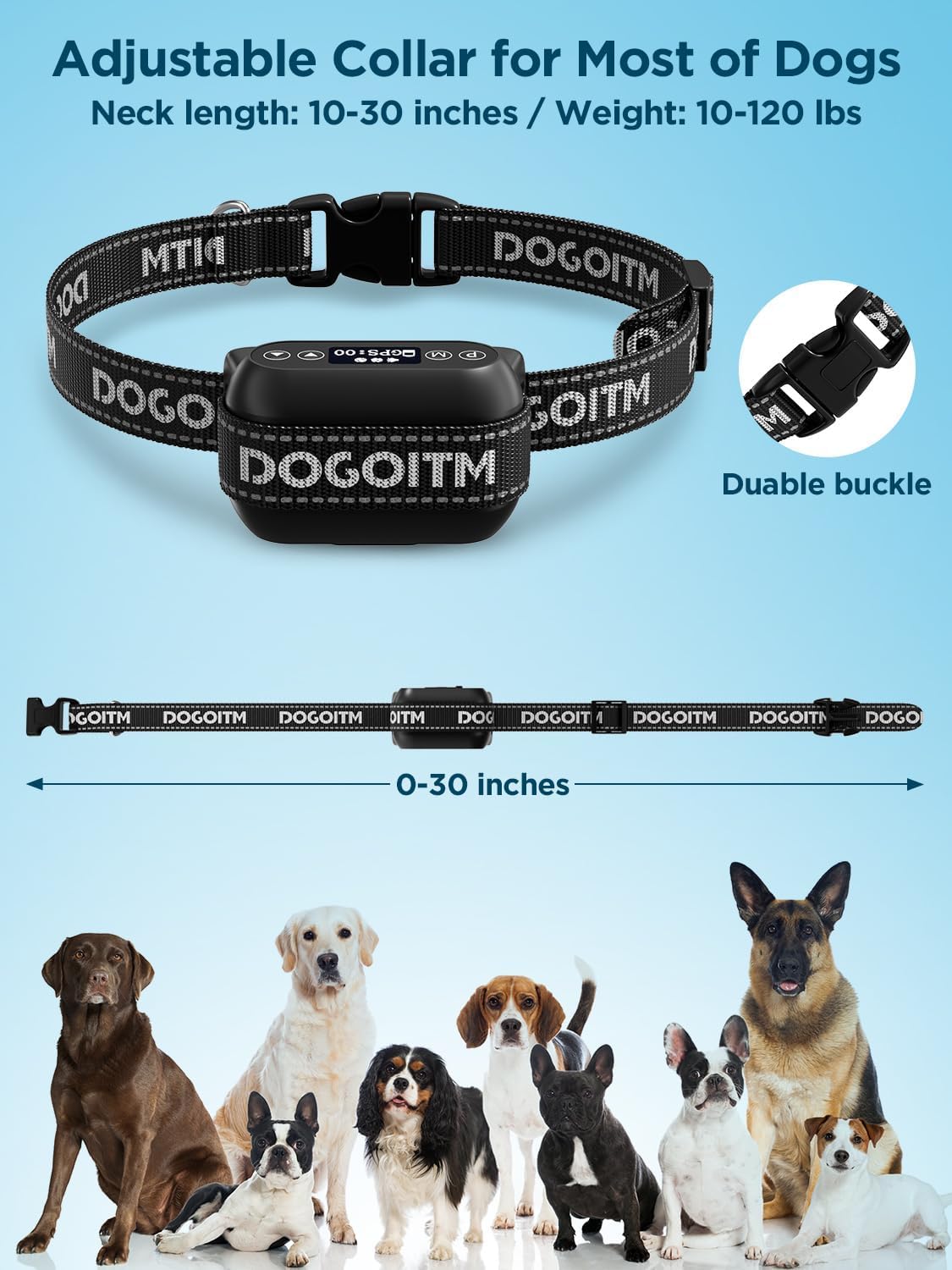 Wireless GPS Dog Fence IPX7 Waterproof F418189