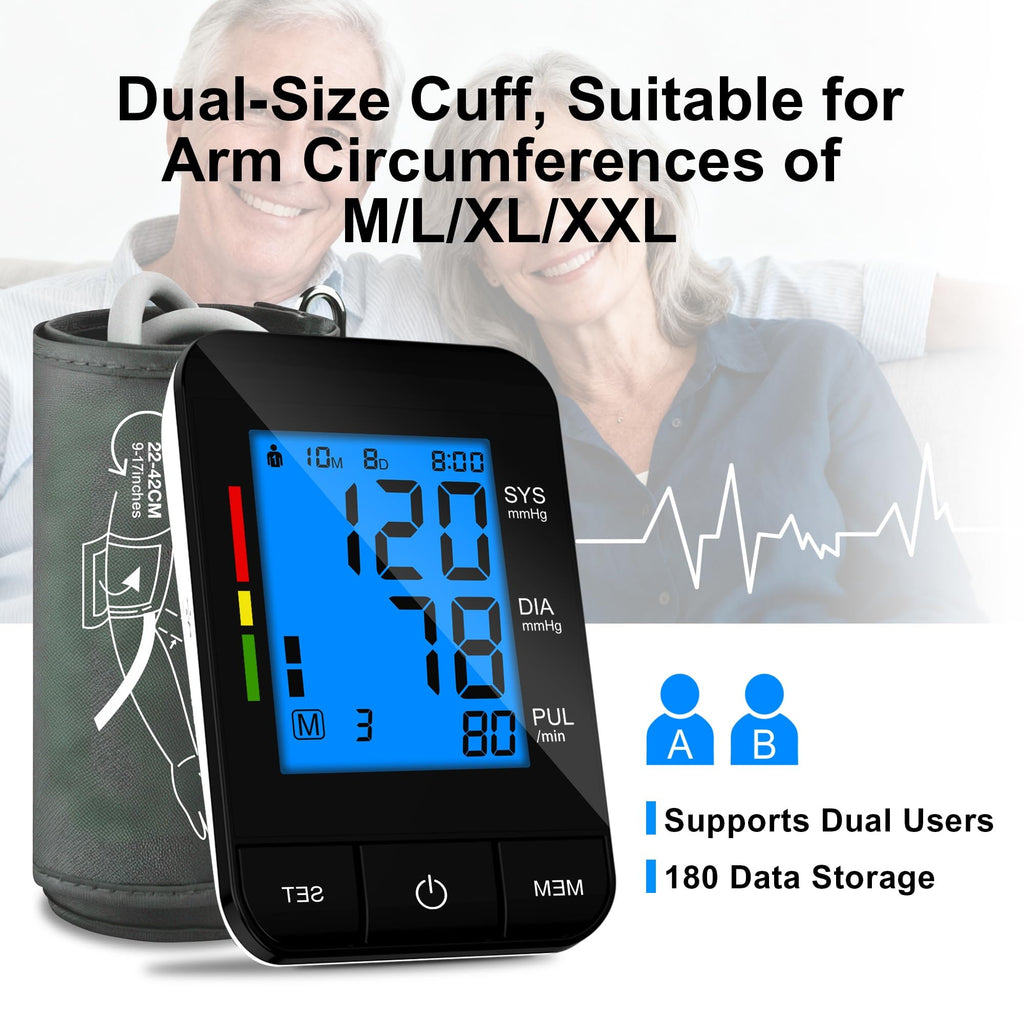 Automatic Upper Arm Blood Pressure Monitor H438515