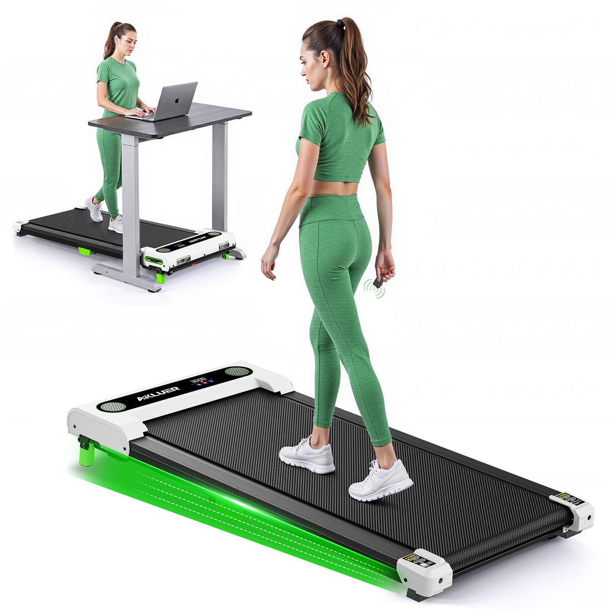 2.5 HP Under Desk Treadmill with Remote A31461