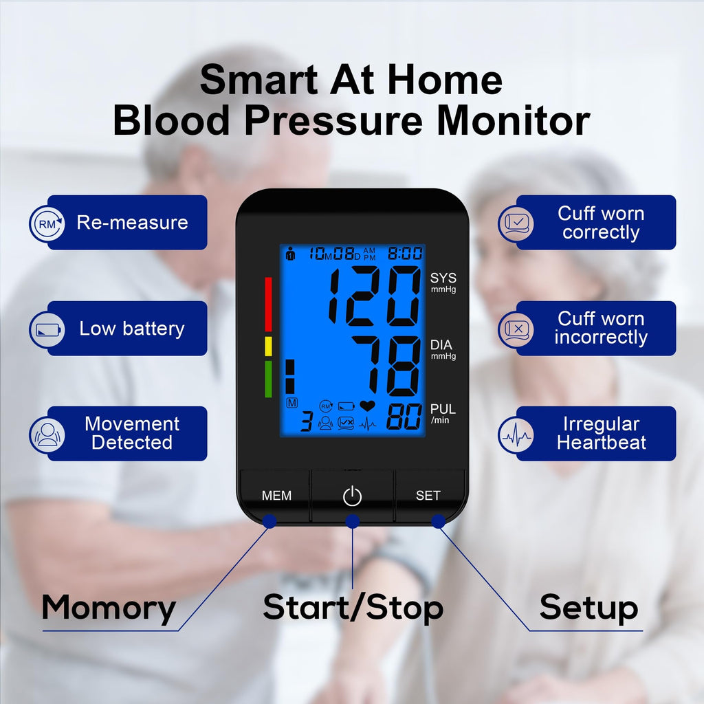 Automatic Upper Arm Blood Pressure Monitor H438515
