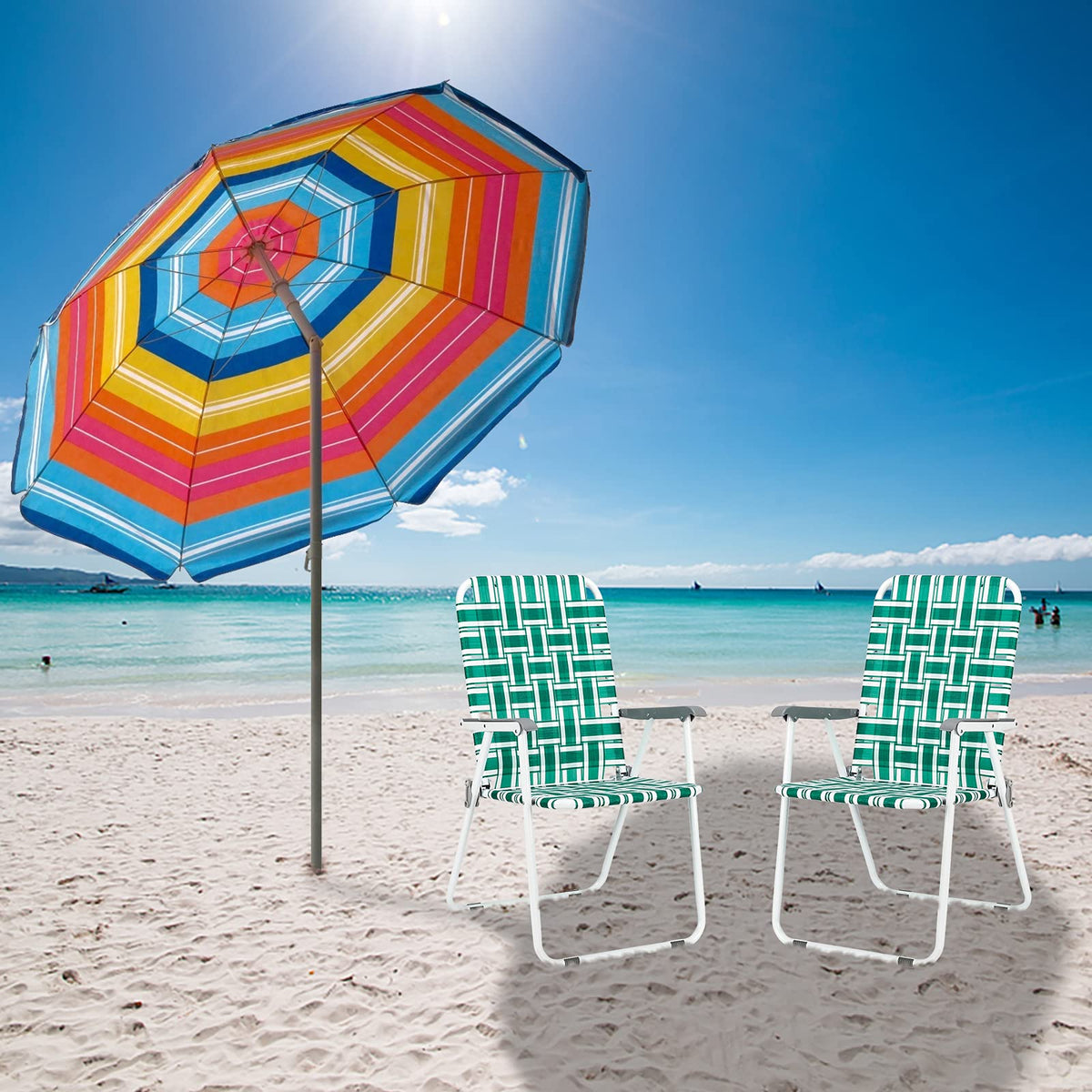 2 Pack Webbed Folding Chair M76737
