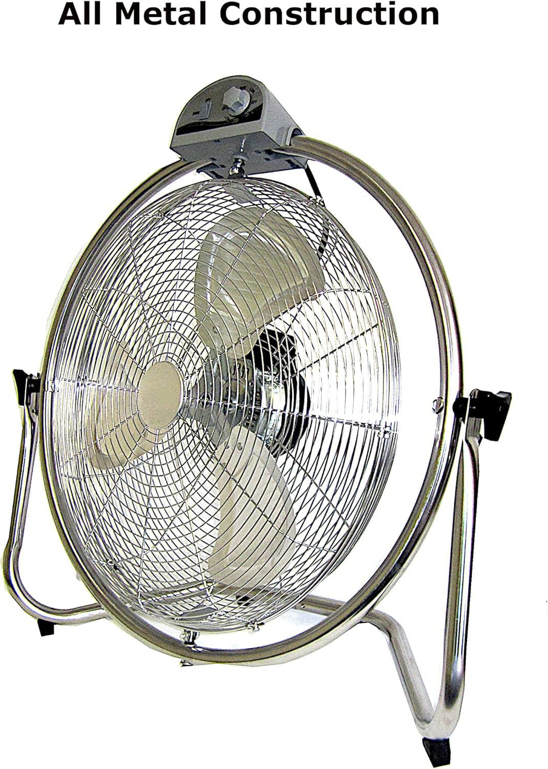 20 Inch 3 Speed Oscillating Floor Fan F4692