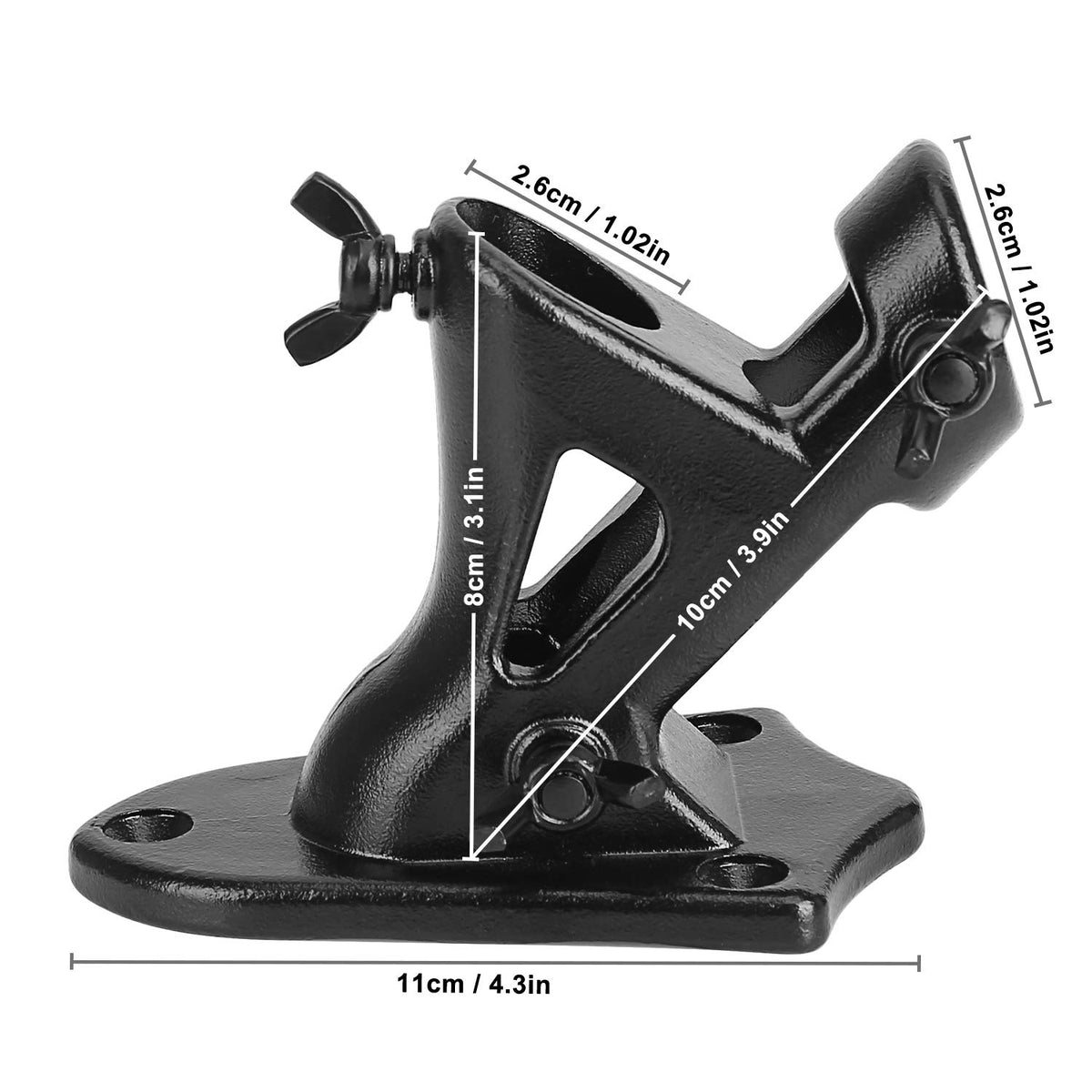Stainless Steel Heavy Duty Flag Pole Holder A77201