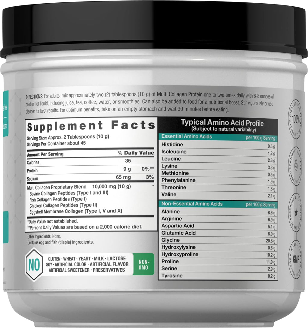 Multi Collagen Protein Powder 16 oz L963