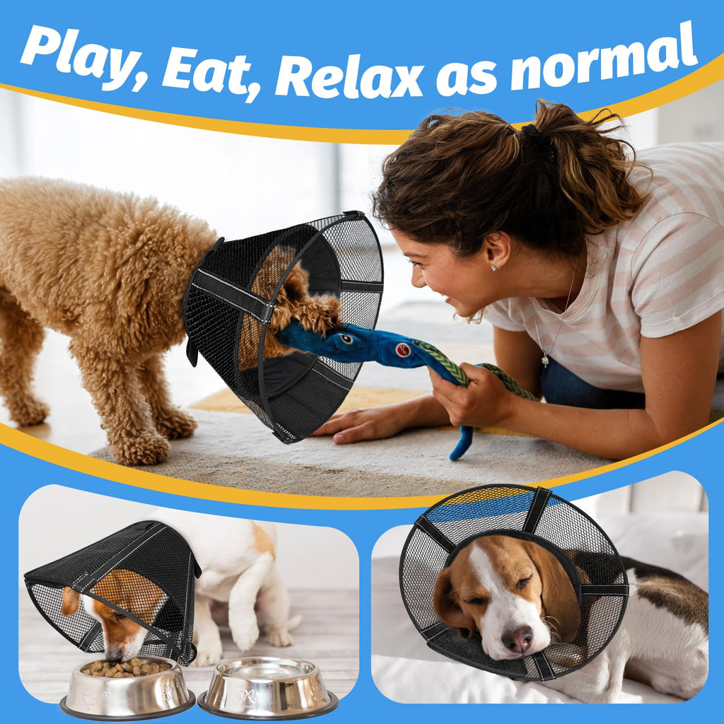 Mesh Dog Cone Collar Soft M21802