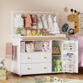 Baby Changing Table with Wheels and Drawers U795082