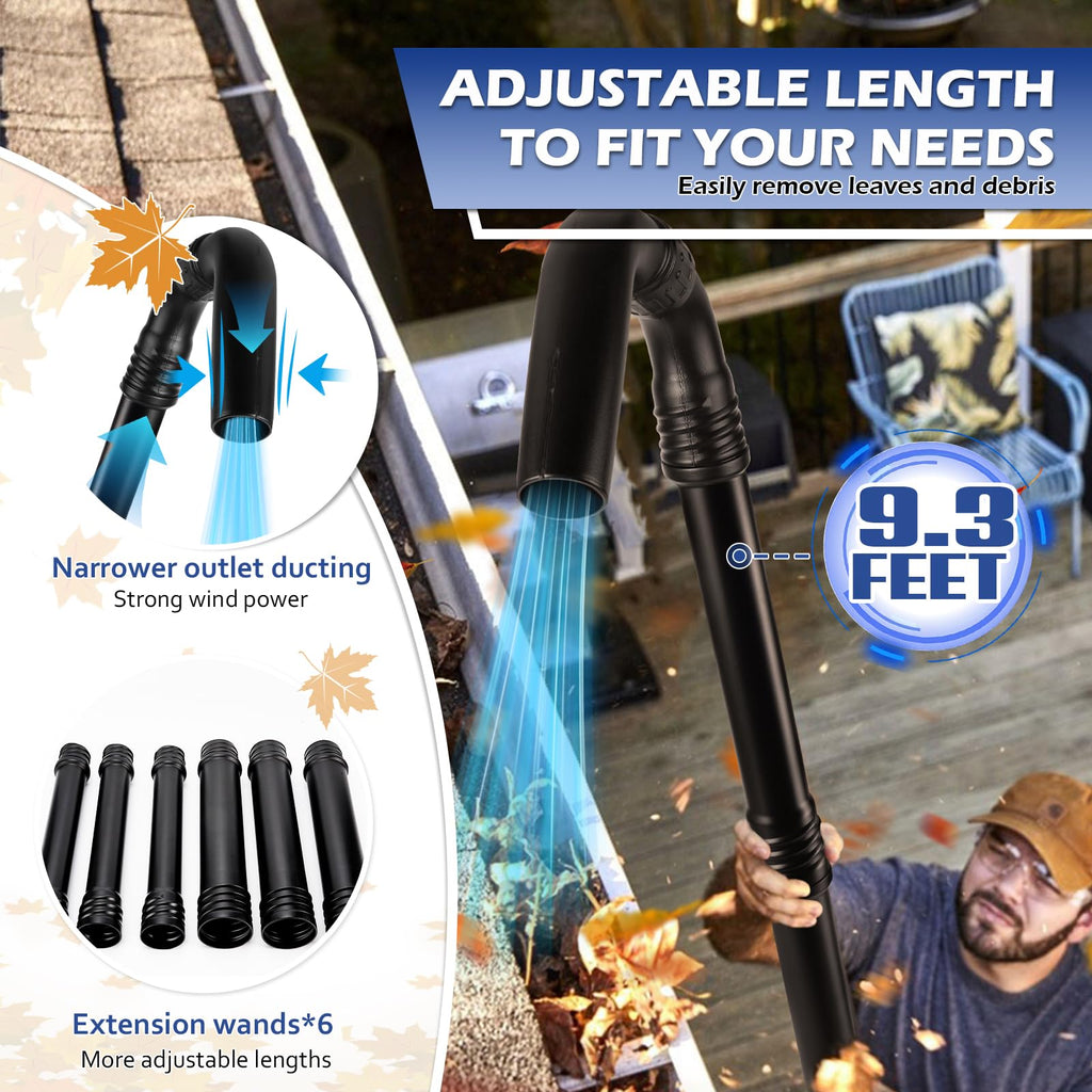 Universal Gutter Cleaning Tools for Leaf Blowers L4419