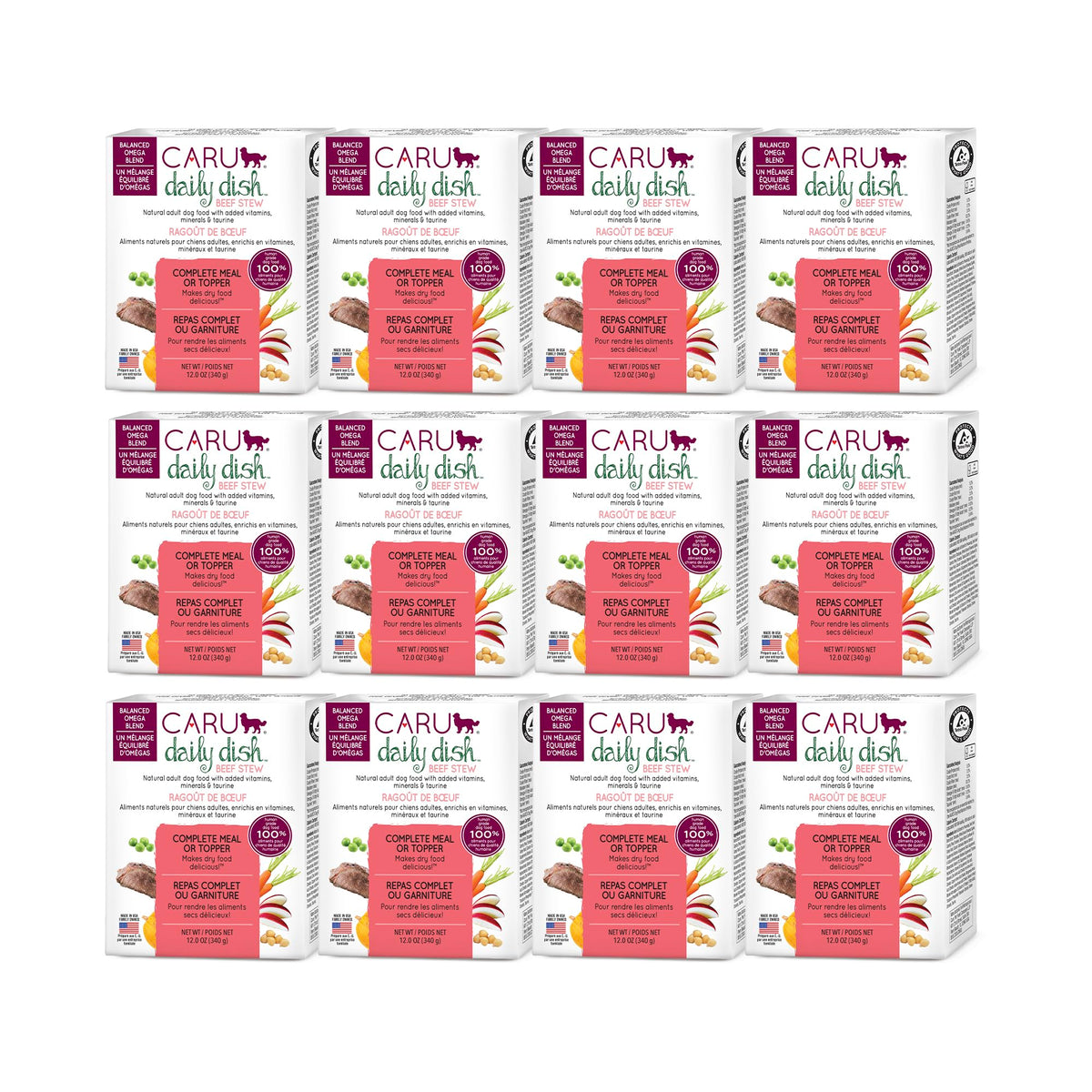 Beef Stew Dog Food 12 oz Case of 12 Y575