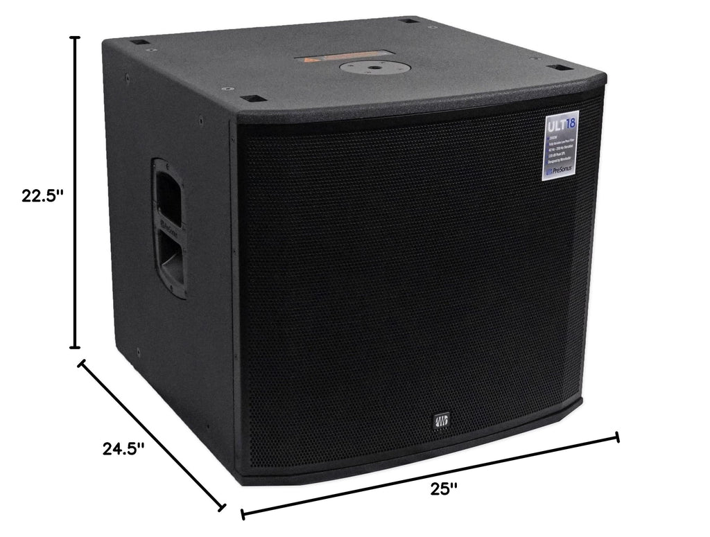 18" Active Subwoofer E942