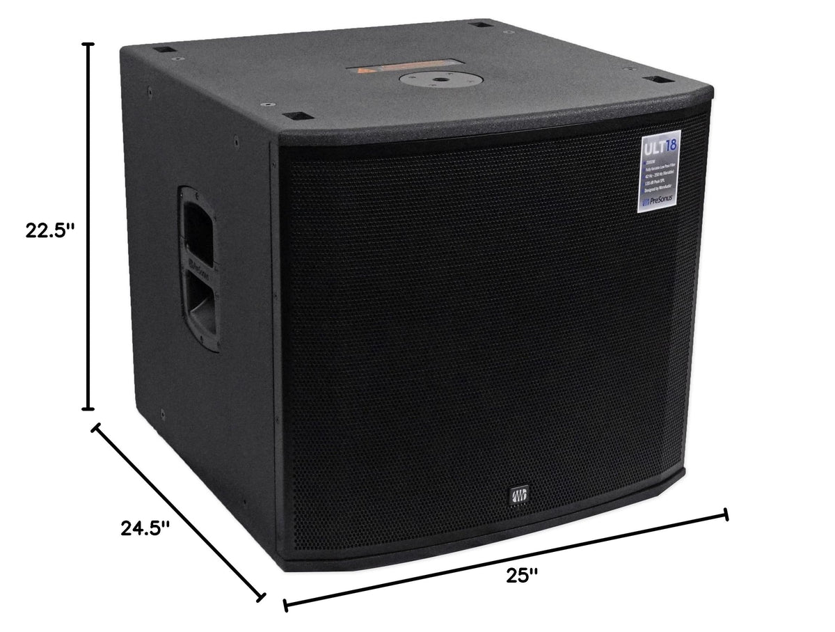 18" Active Subwoofer E942