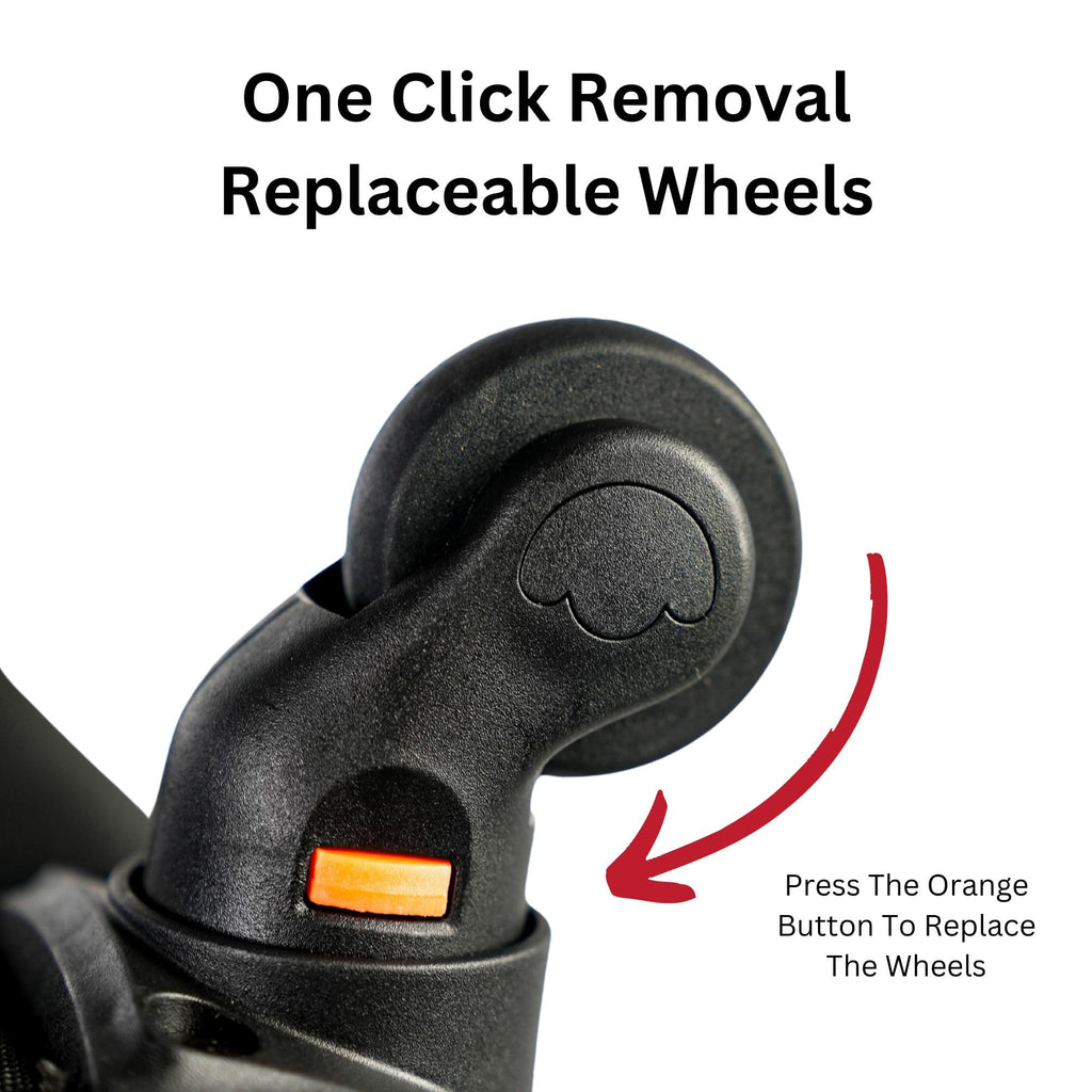 Wheeled Briefcase with 17” Laptop Compartment and Dual Combo Locks H97837