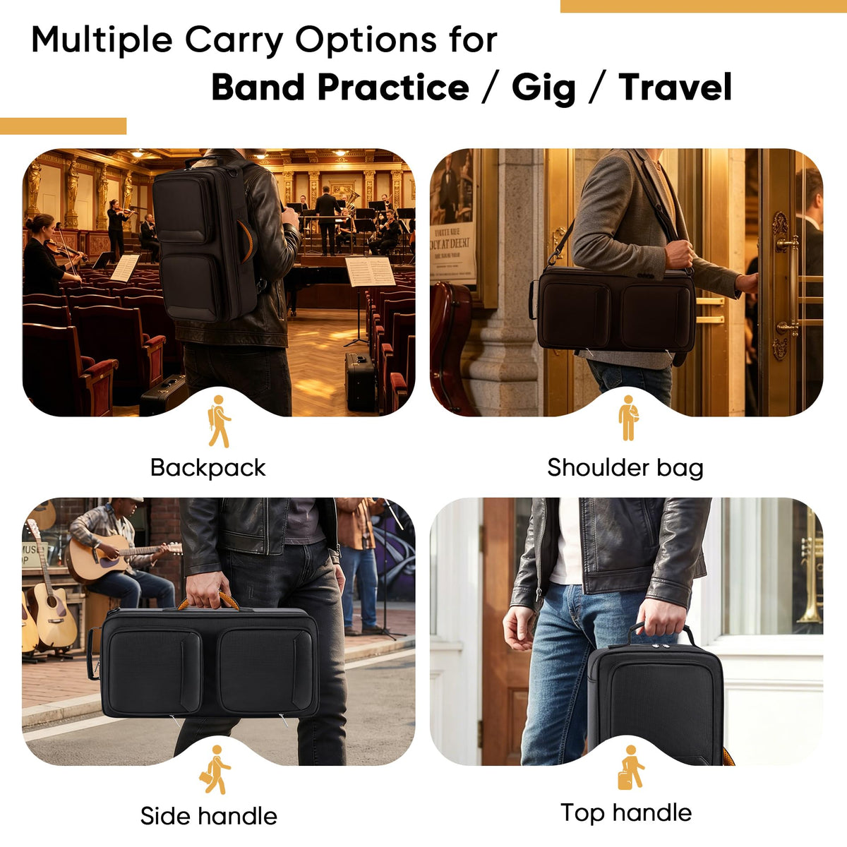 Padded Trumpet Gig Bag with Multi-Pocket S465626