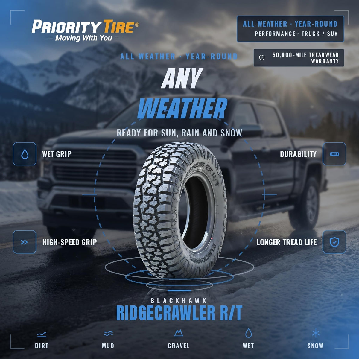 275/60R20 116T XL 20 inch Tire H969835
