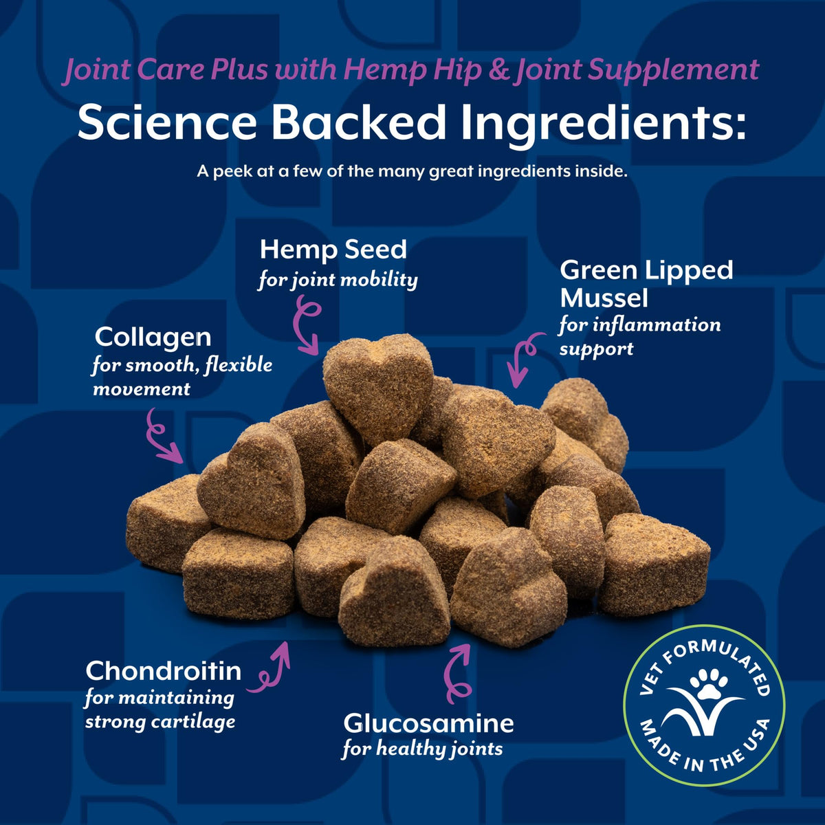Hip & Joint Supplement for Dogs 120ct J701