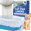 Jumbo 15 Count Pack of 5 Cat Litter Box Liners A135