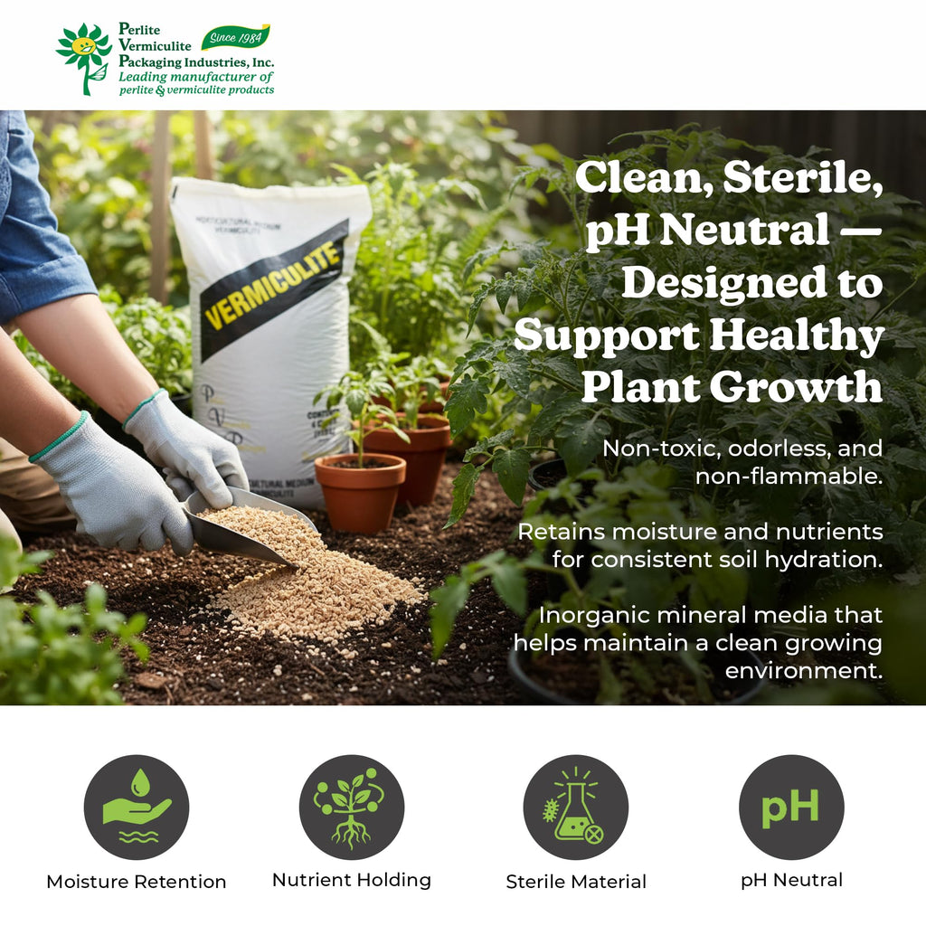 4 Cubic Feet Medium Vermiculite Soil Conditioner G208