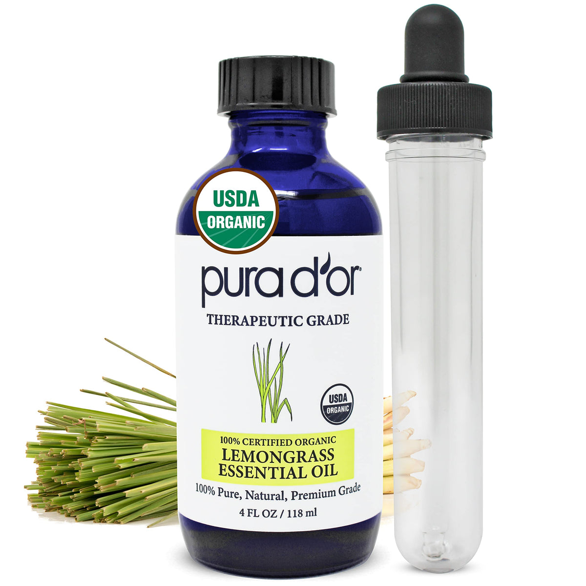 Organic Lavender & Lemongrass Essential Oils Bundle T7405