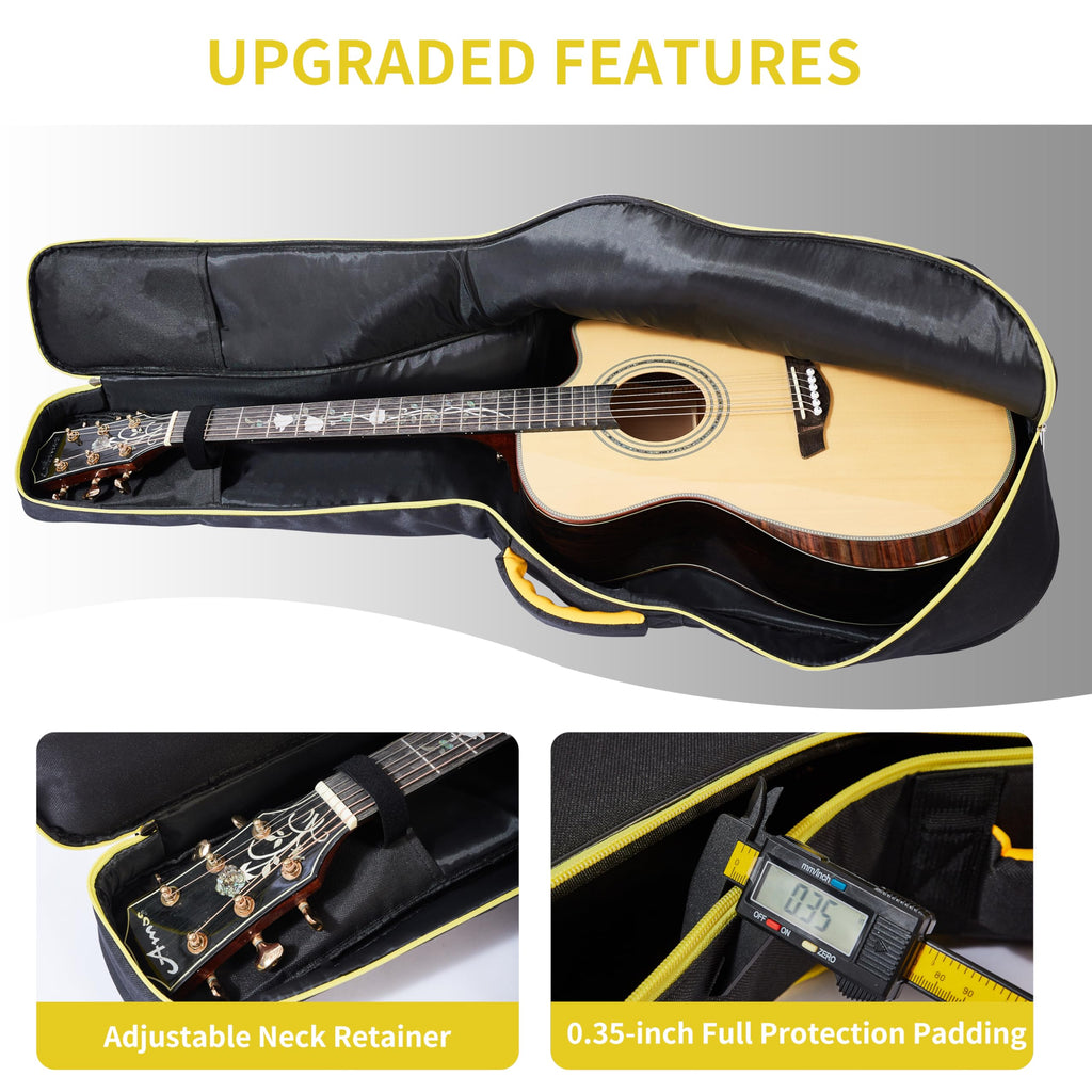 600D Waterproof Padded Acoustic Guitar Gig Bag C26514