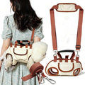 Hands Free Dog Backpack Carrier for Small Dogs, Breathable Pet Carrier with Adjustable Straps F994646
