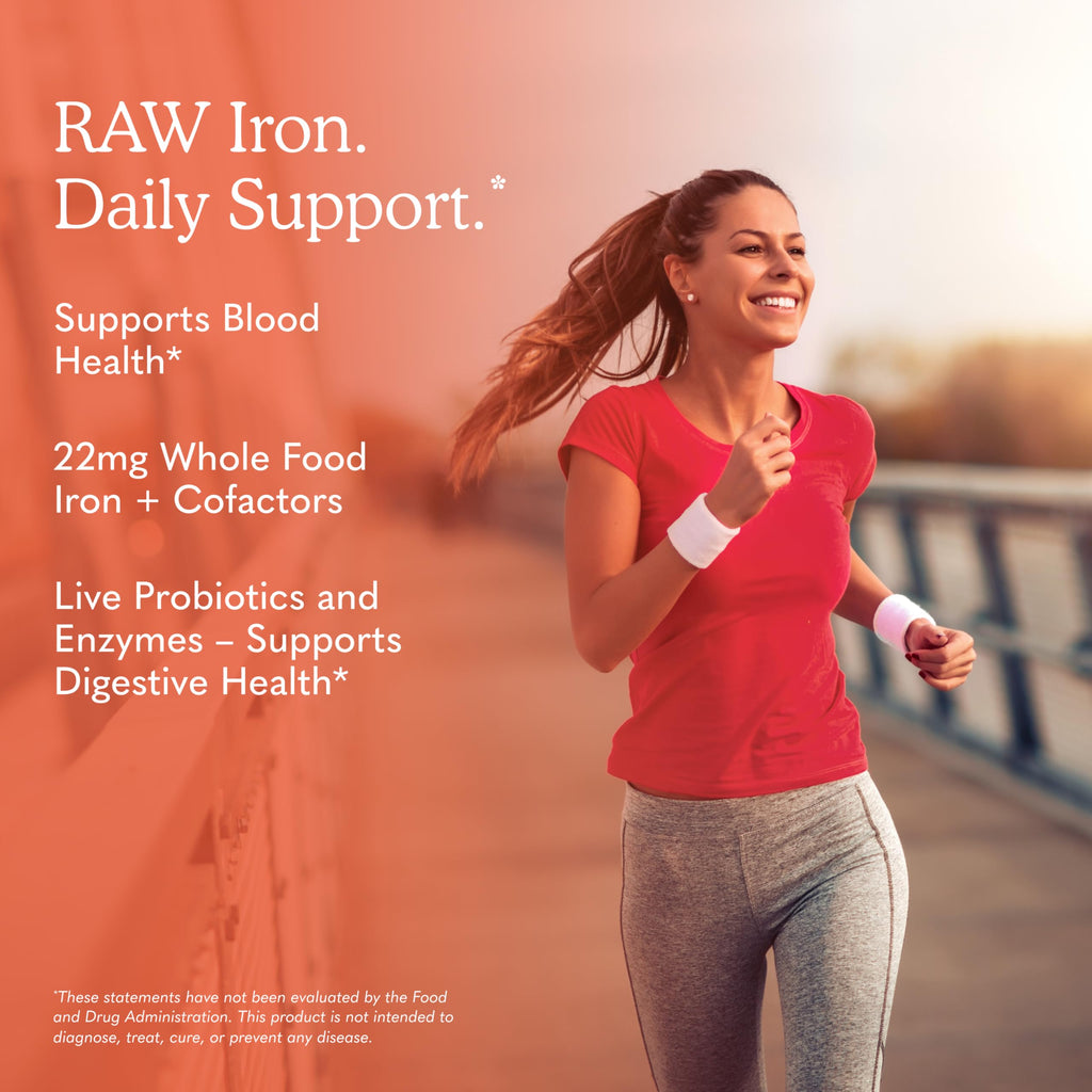 Vitamin Code Raw Iron Supplement, 30 Capsules K174
