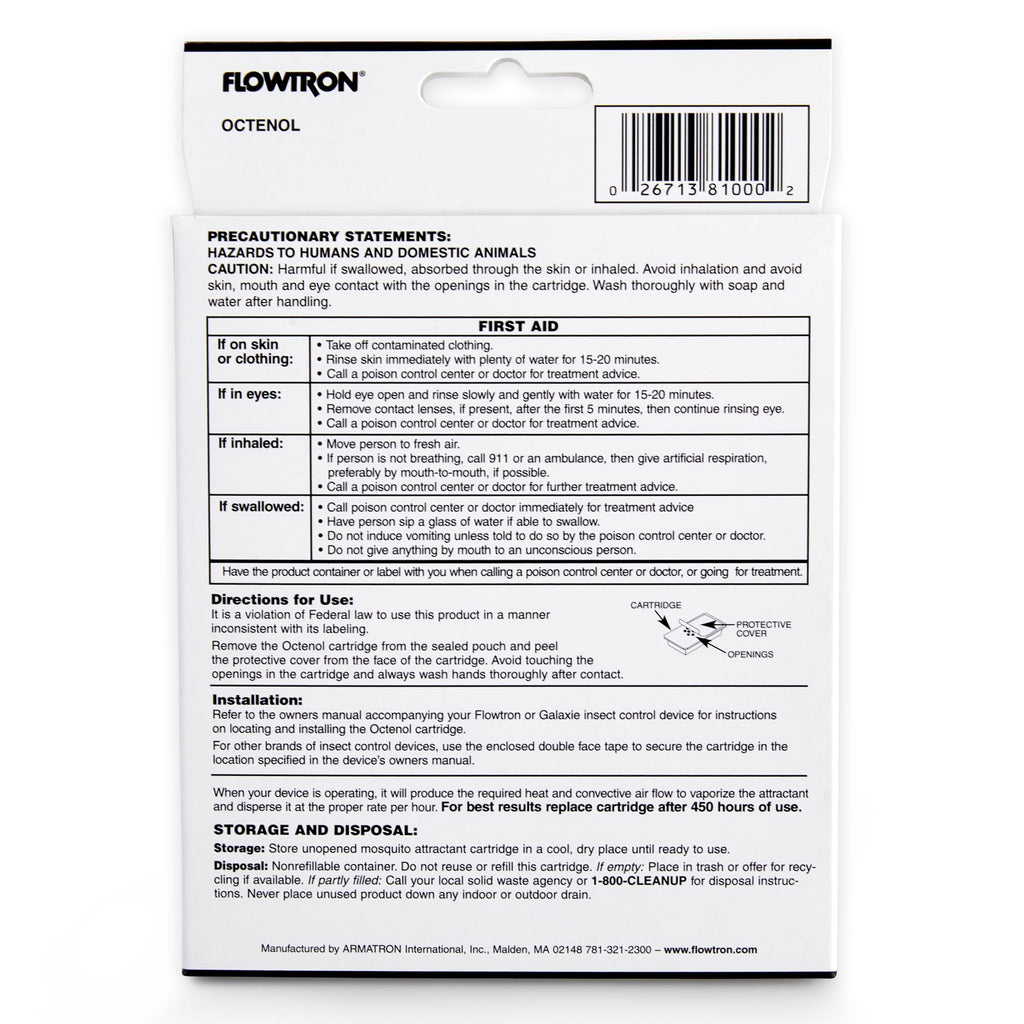 Octenol Mosquito Attractant Cartridge X156