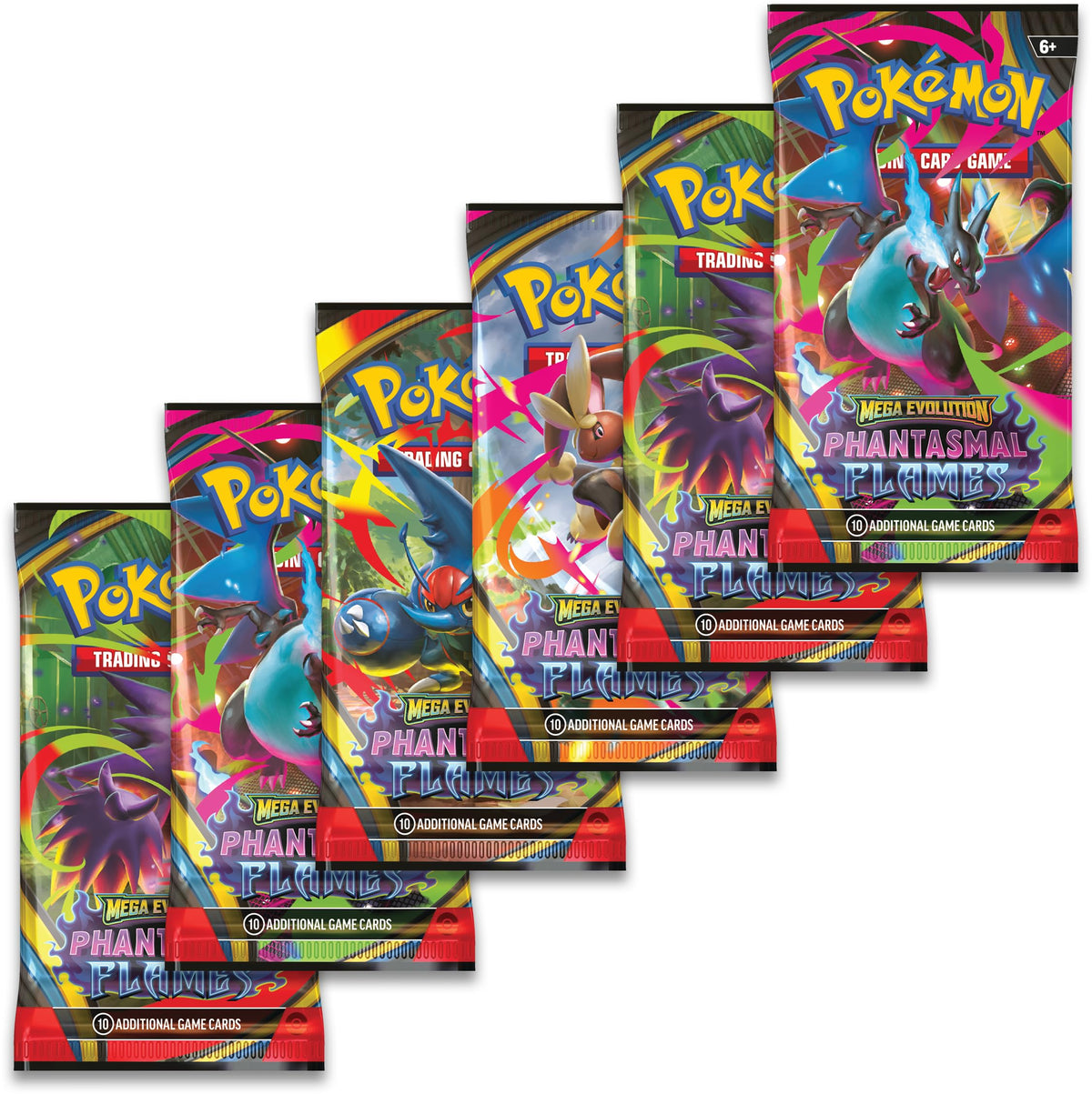 Pokémon TCG Booster Bundle 6 Booster Packs N514756