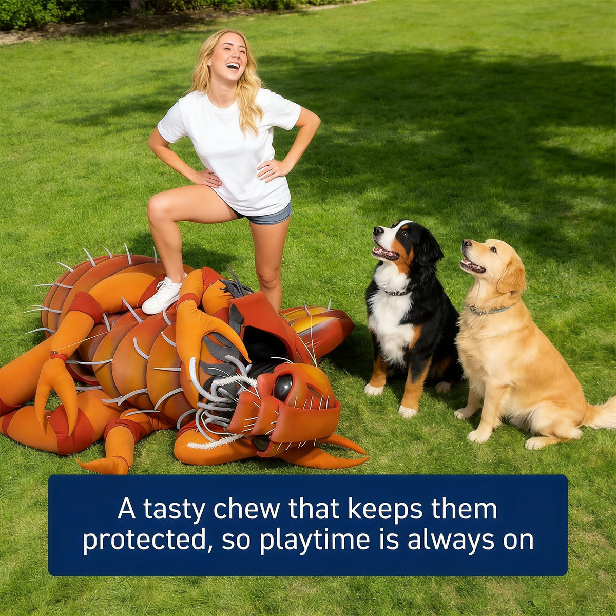 Natural Flea and Tick Prevention for Dogs Chewables Z637075