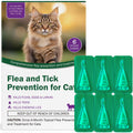 Cat Flea and Tick Prevention 6-Month Supply T5569