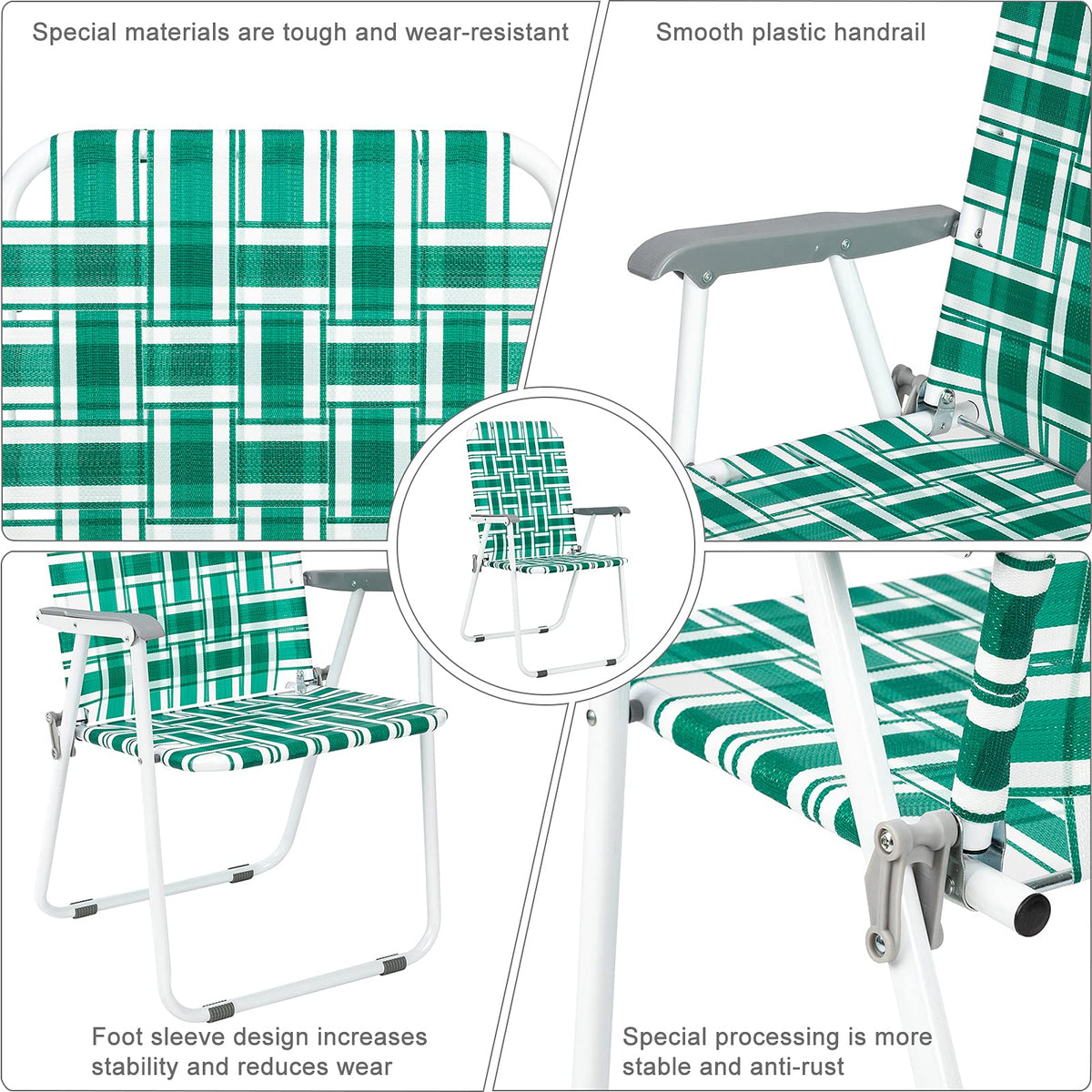 2 Pack Webbed Folding Chair M76737