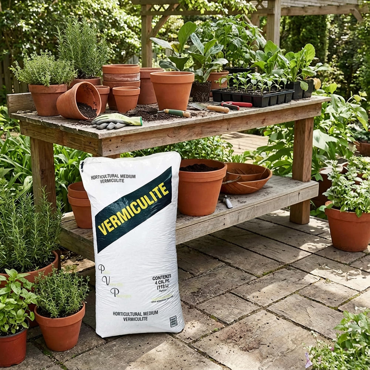 4 Cubic Feet Medium Vermiculite Soil Conditioner G208