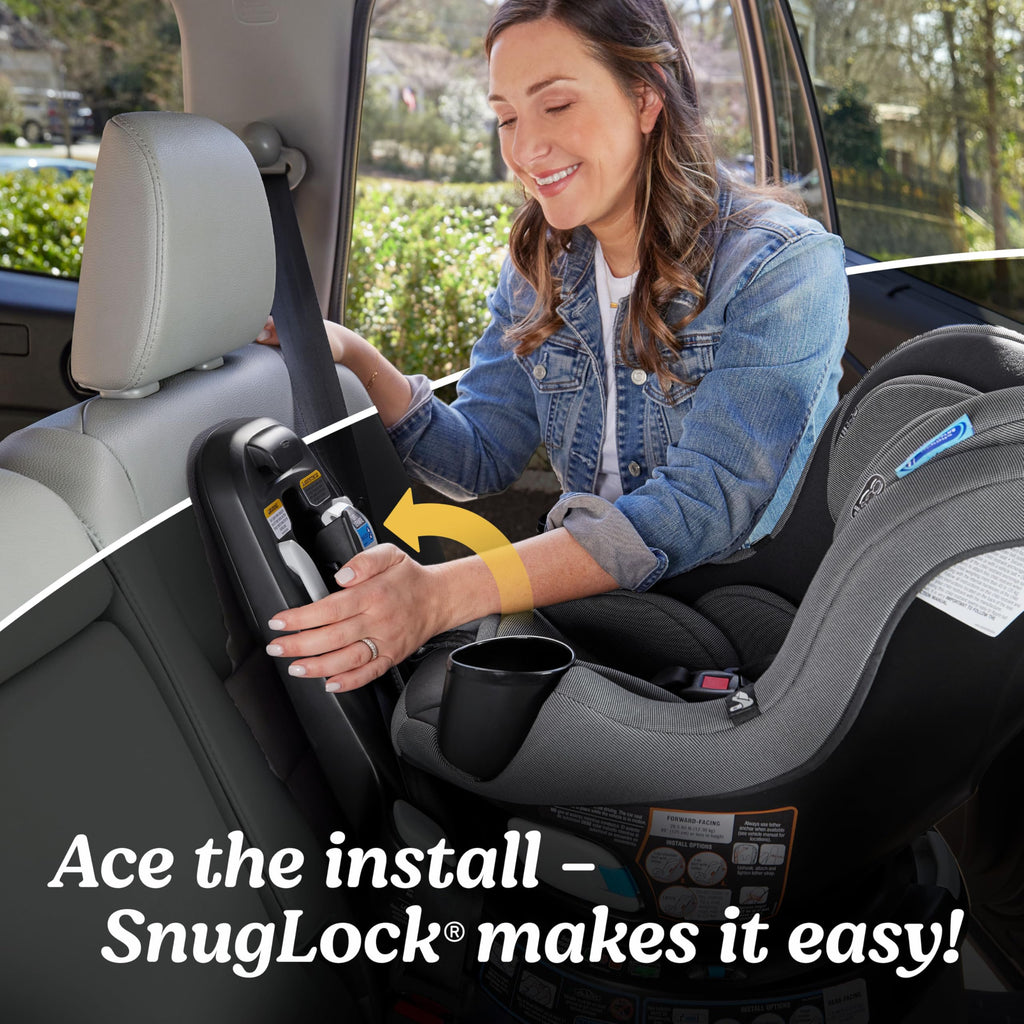 2-in-1 Rotating Convertible Car Seat K104