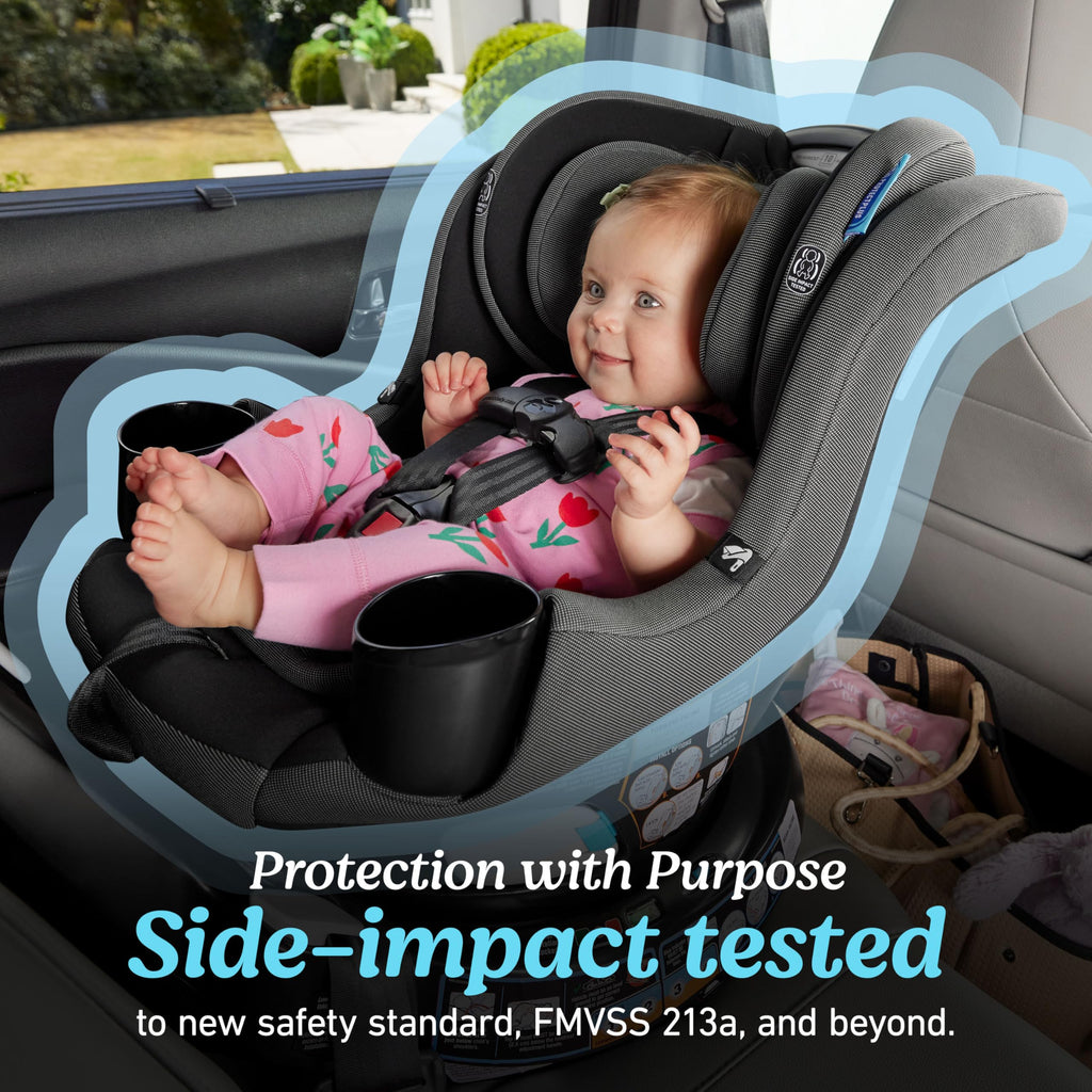 2-in-1 Rotating Convertible Car Seat K104